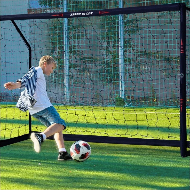 CCLIFE Fußballtor Fußballtor Outdoor Sportarten Fußballtor für Erwachsene Kinder – Bild 2