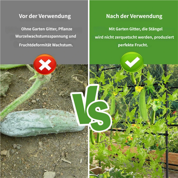 UNHO Gurke Rankhilfe Metall Rankgitter Gitternetz Kletterpflanzen für Blumen Gemüse Rosenbogen Kletterhilfe Rosenspalier Torbogen 120x182x222 cm rostfrei Gebogen Schwarz – Bild 3