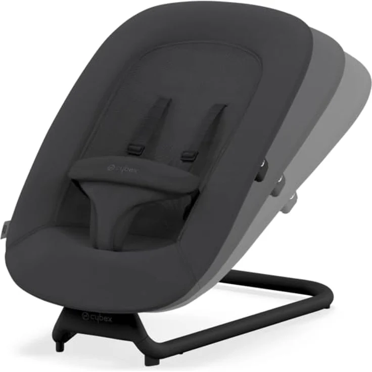 Cybex Lemo Bouncer Wiege und Neugeborenensitz für Lemo Hochstuhl Stunning Black – Bild 2