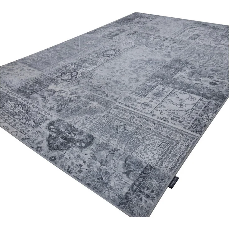 Kayoom Teppich Visionary 130, rechteckig, Höhe: 8 mm, Kurzflor, Vintage, Patchwork Muster, Modernes Muster – Bild 4