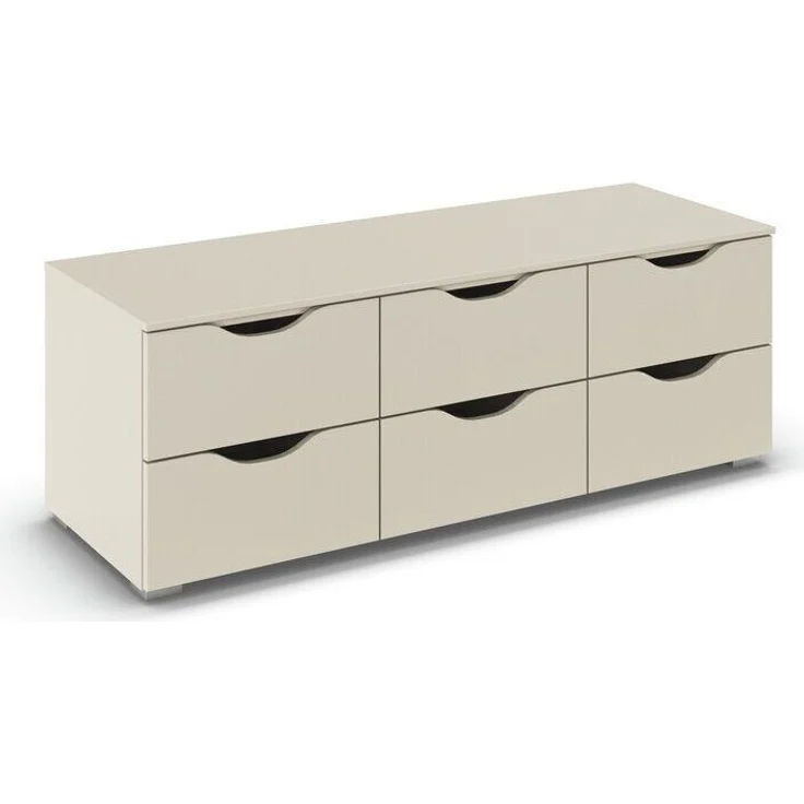 rauch Frieda, TV-Element, Lowboard, 6 Schubladen, Farbe Beige, BxHxT 120x42x42cm – Bild 3