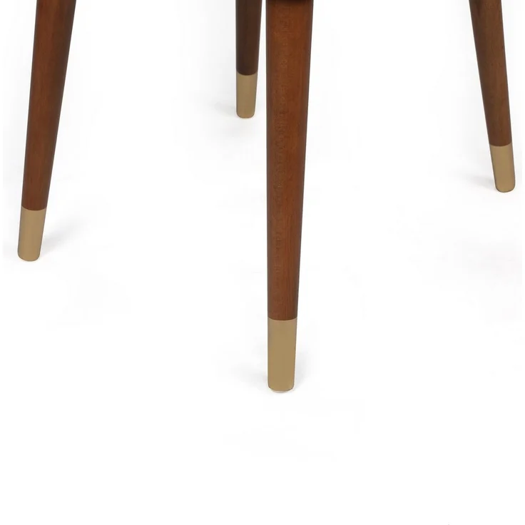 Skye Decor 'Hugo-381 V2' Stuhlset (2-teilig), Anthrazit / Walnuss, 50 x 90 x 49 cm – Bild 4