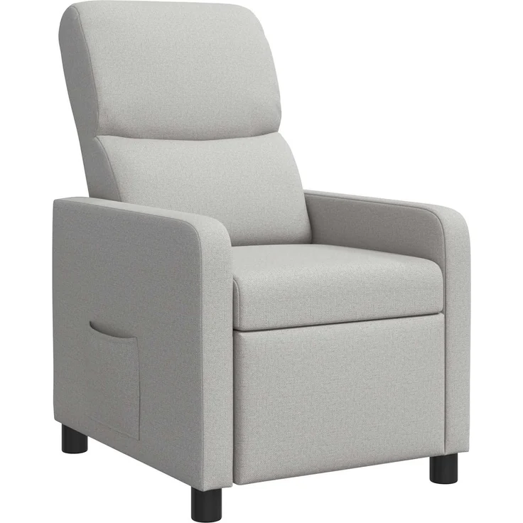 vidaXL Liegesessel Wolkengrau Polyester 42034827 – Bild 2