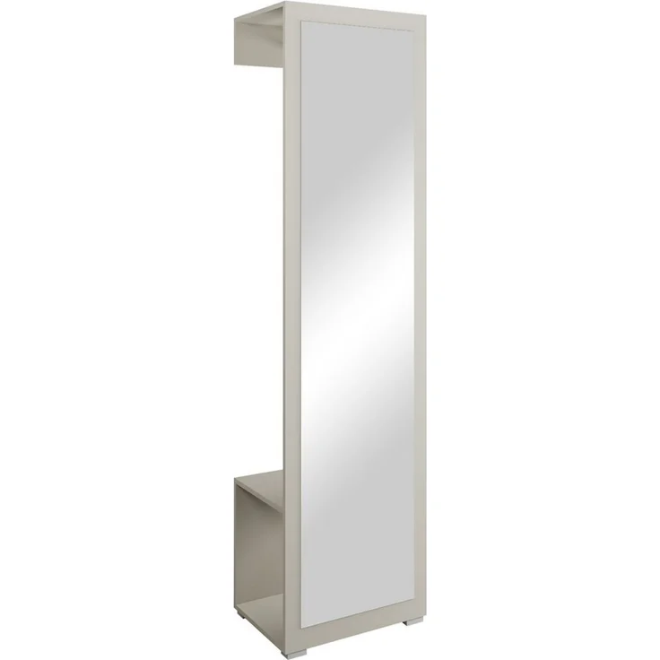 OTTO home Garderobenschrank Paris moderne Garderobenschrank 190cm, mit Kleiderstange und Frontspiegel – Bild 2