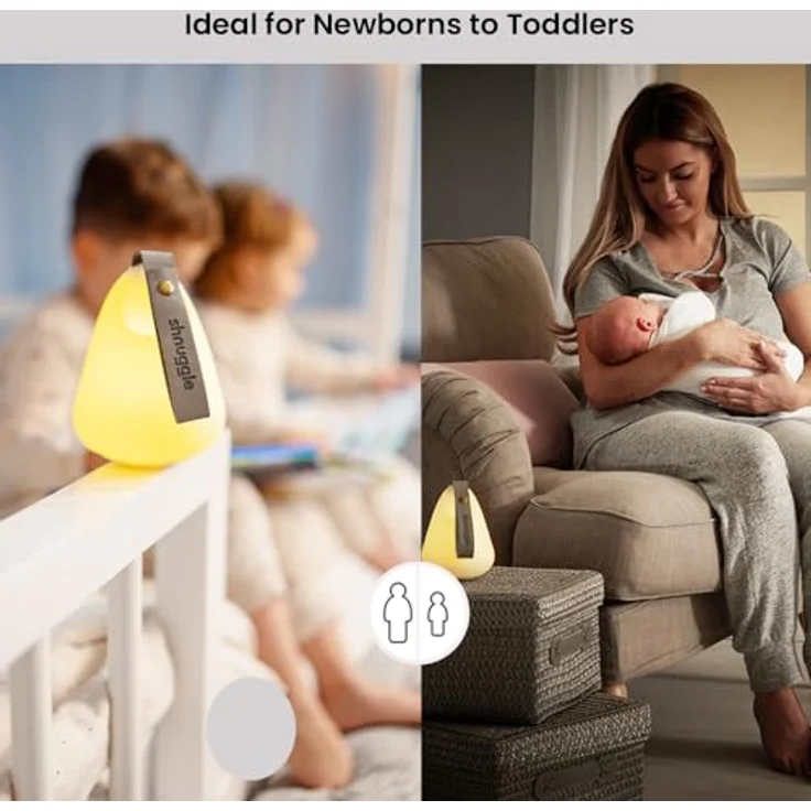 Shnuggle SHN-MOON Nachtlicht für Kinder mit Thermometer – Bild 6