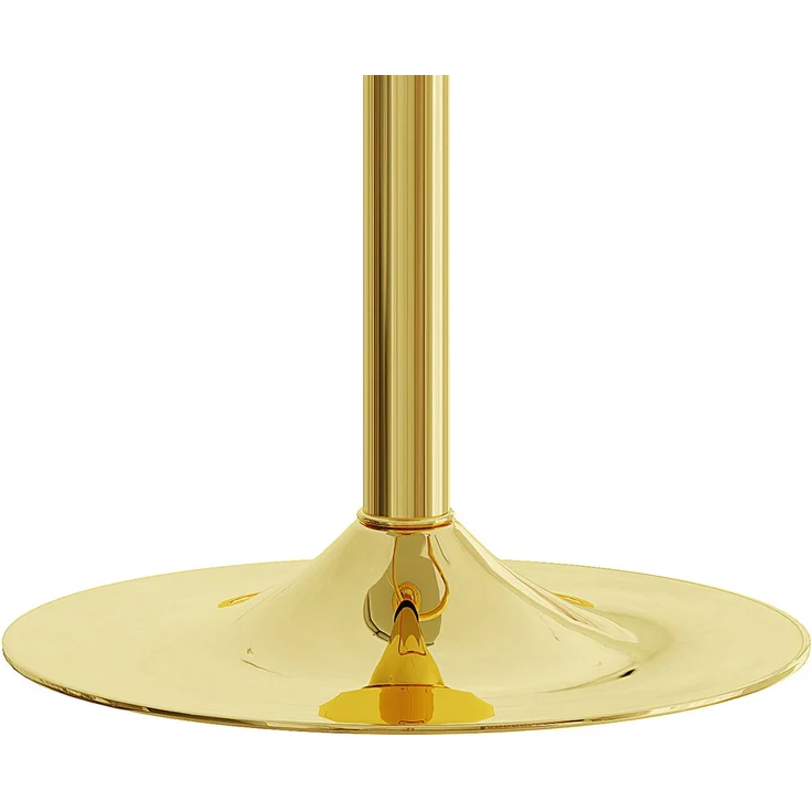 Höhenverstellbarer Barhocker im 2er-Set, 360° drehbar. Luxuriöser Barhocker im Schwarz-Gold-Design aus wasserabweisendem PU-Leder, geeignet für Kücheninseln. Verschiedene Farben erhältlich.--Schwarz + Gold--37x44x44.5cm--YOUDENOVA – Bild 9