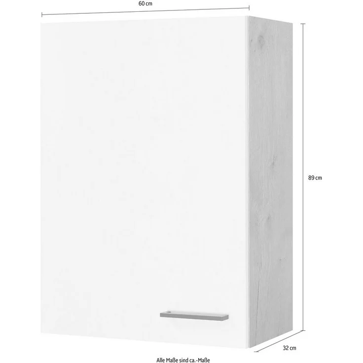 Flex-Well Hängeschrank Vintea (B x H x T) 60 x 89 x 32 cm, für viel Stauraum – Bild 2