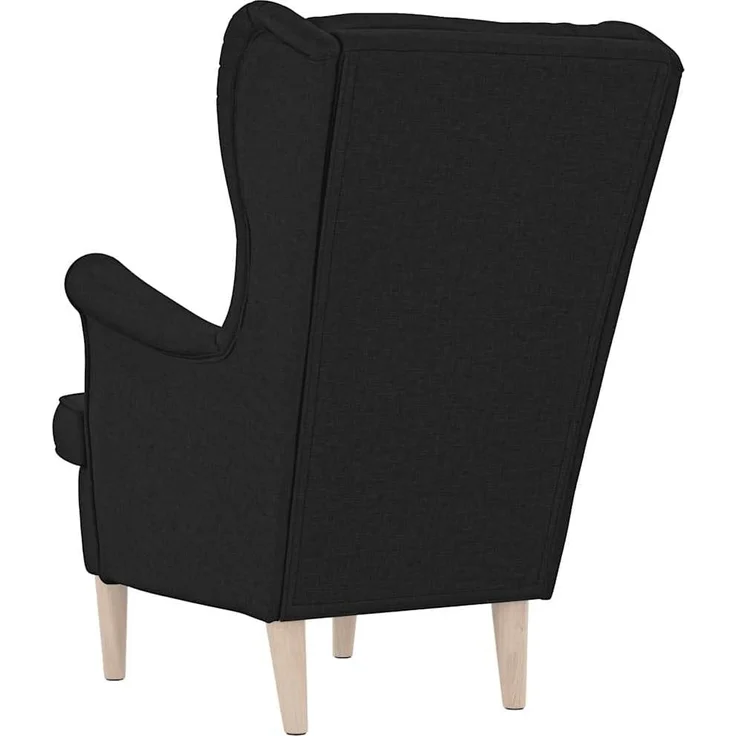 vidaXL Sessel Schwarz 74x84x100 cm Stoff 4016897 – Bild 6