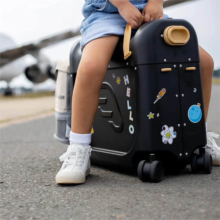 JetKids by Stokke® Black Reiseset, Reisebett und Rucksack für Kinder zwischen 2 - 7 Jahren – Bild 7