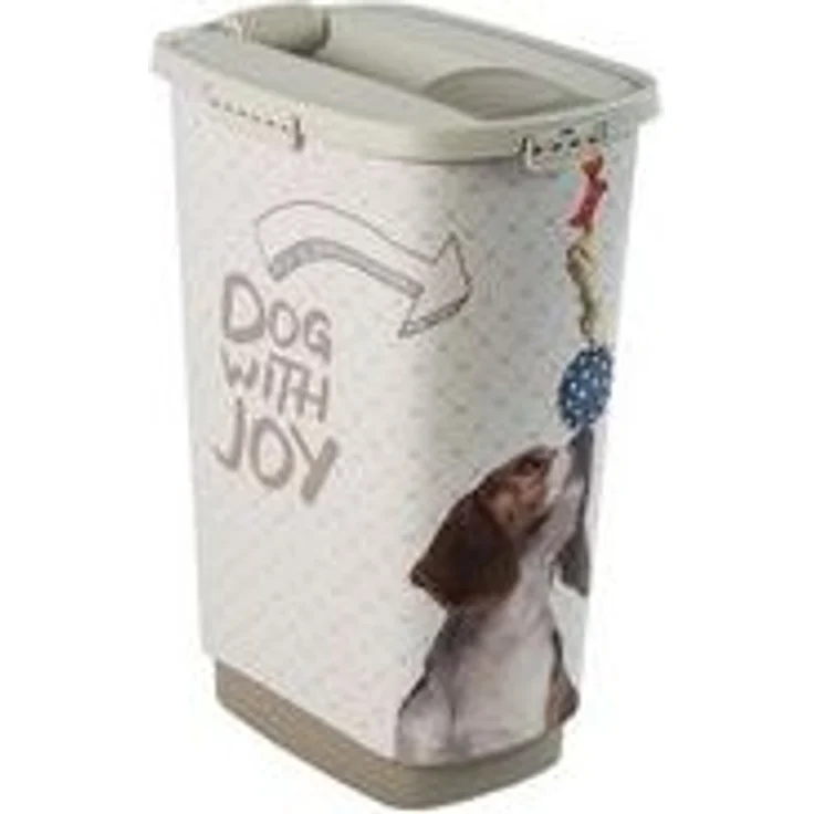 Rotho Tierfutterbehälter Cody 50 l für Hunde Dog with Joy – Bild 6