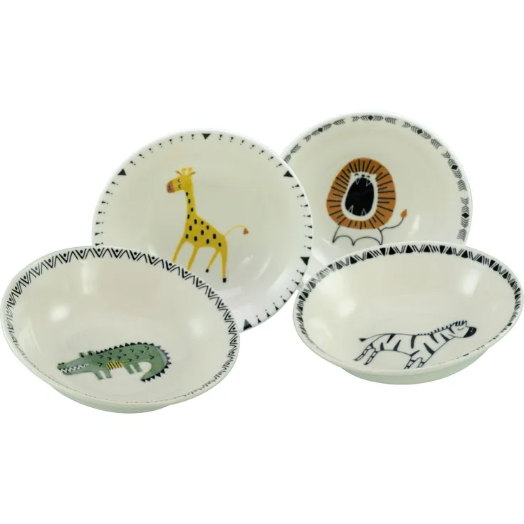Safari, Schale 18,5 cm 4-tlg (mo)
