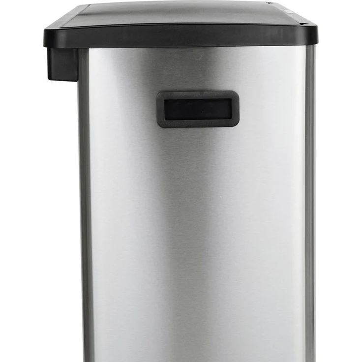 SVITA Mülltrennsystem, Herausnehmbare Inneneimer, 3 Fächer, Sensor, Soft-Close, 54L, Silber – Bild 3