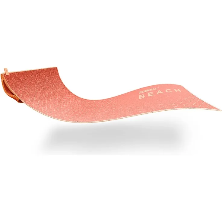 Stryve TOWELL+Beach | Großes Strandhandtuch 180 x 90 cm | Perfektes Urlaubszubehör | inklusive Aufbewahrungstasche | Farben: Grau, Blau, Peach