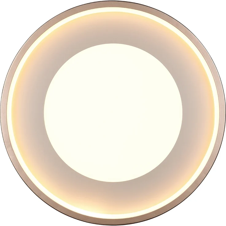 Moderne LED Deckenleuchte SOLEA getrennt schaltbar, Coffee Ø 40cm – Bild 5