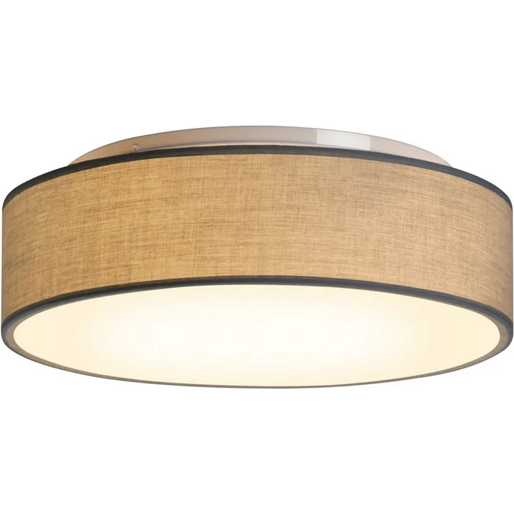Zedelmaier Lampenschirm Deckenlampe Deckenleuchte mit Stoff-Lampenschirm, Wohnzimmerlampe Schlafzimmer Kinderzimmer Flur Lampe – Bild 1