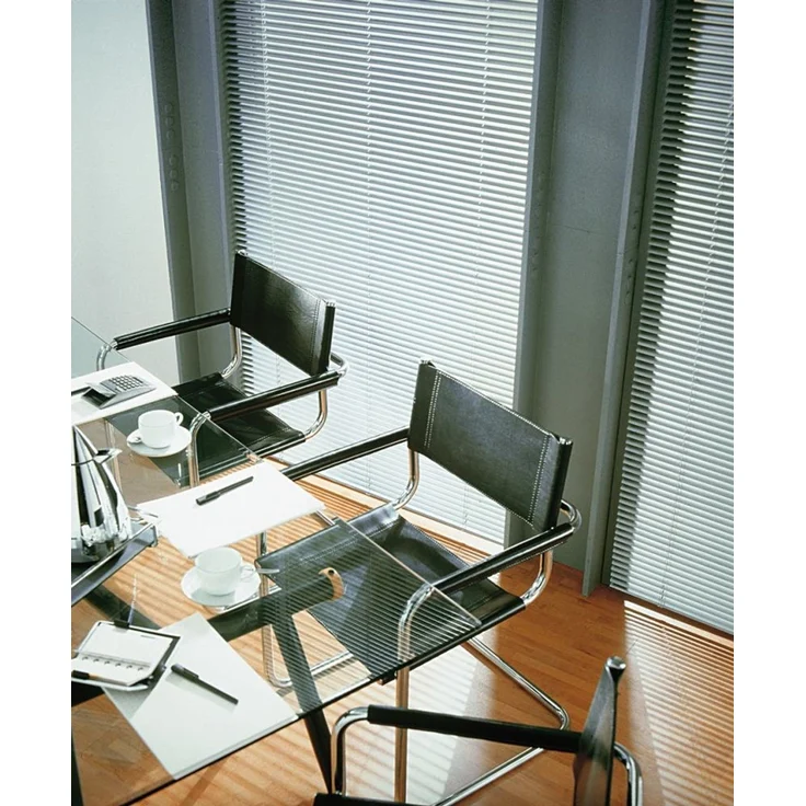 GARDINIA Alu-Jalousie, Sicht, 25 mm, Silber, 130x110 cm – Bild 4