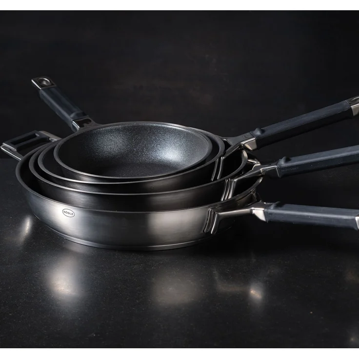 Rösle 'Silence Pro' Bratpfanne antihaftend, Edelstahl silber, Ø 20 cm – Bild 3