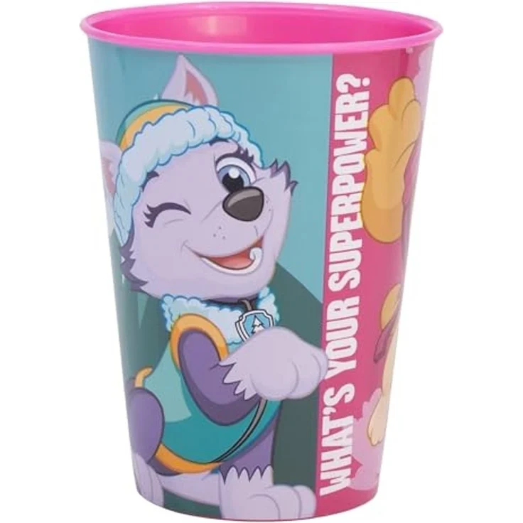 Storline Kinderbecher Paw Patrol 260 ml Trinkbecher für Kita & Frühstück, Plastik – Bild 2