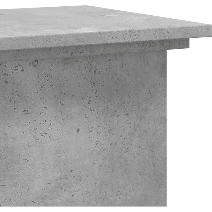 vidaXL Pflanzenständer Betongrau 33x33x100 cm Holzwerkstoff 852981 – Bild 6