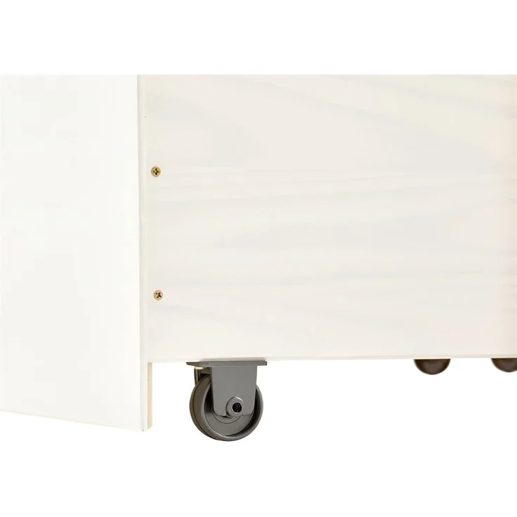 IDIMEX Funktionsbett MIA, Gästebett Jugendbett Stauraumbett in 90 x 200 cm weiss/rosa – Bild 6