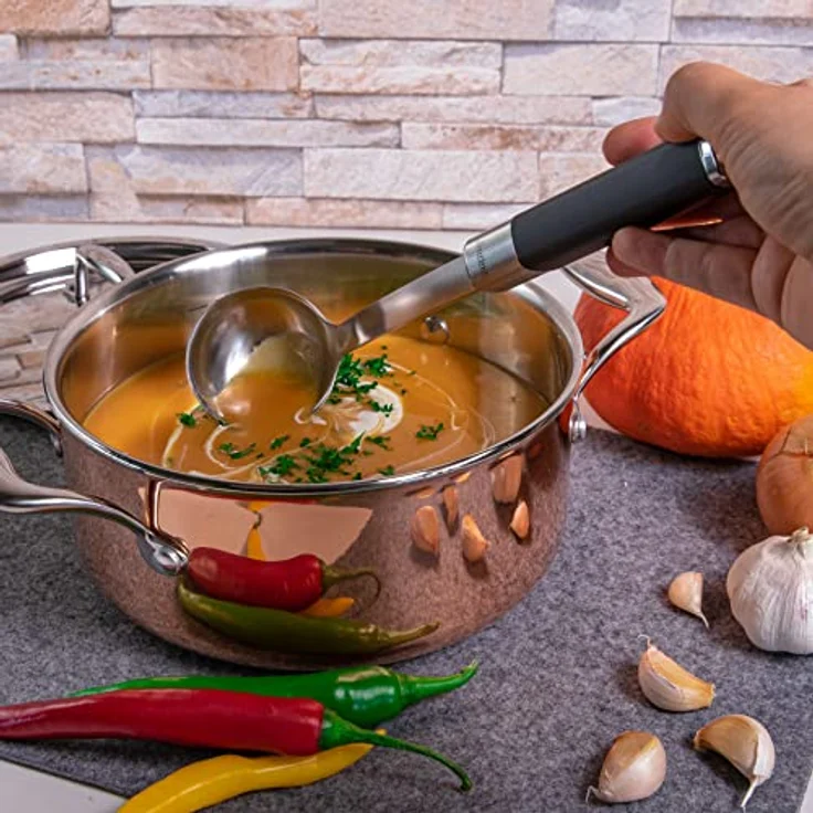 SPRING Culinox Bratentopf nieder, mit Deckel, Länge: 160 mm, Inhalt: 1,4 Liter – Bild 4