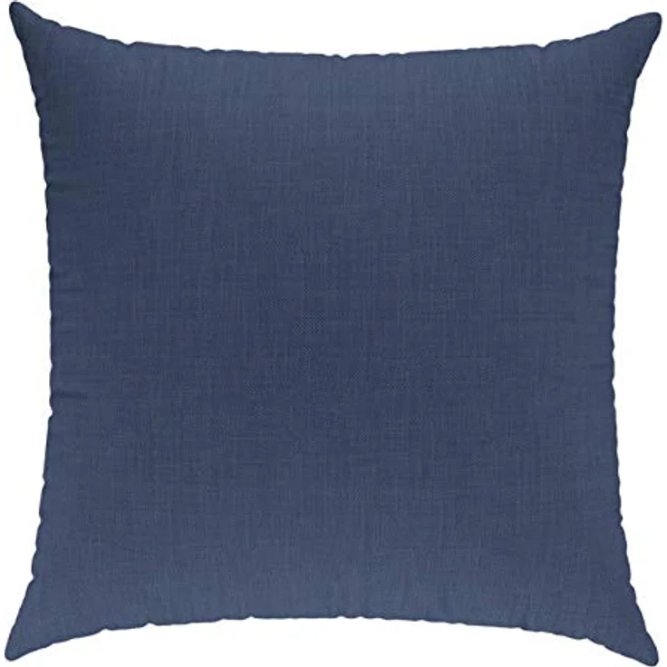 sunnypillow Palettenkissen mit abnehmbarem Bezug Kaltschaum Palettenauflage Palettenpolster Palettensofa Sitzkissen Rückenlehne Indoor Outdoor Kissen 40x40 cm Blau – Bild 2