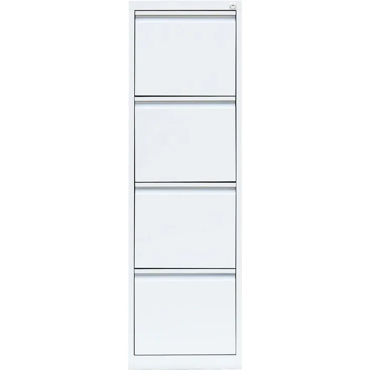 Steelboxx Hängeregisterschrank Lüllmann® Hängeregistraturschrank, 4 Schubladen einbahnig, 1320x400 (1-St) Komplett verschweißt und montiert - keine Montage erforderlich