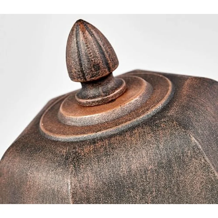 Lindby Außen-Stehlampe Lamina, Metall, Braun IP44, 1x15 W LED – Bild 5