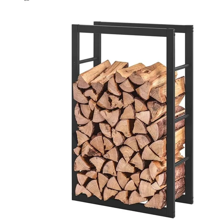Kaminholzregal Stapelhilfe 100x60x25 cm Brennholzregal TopMulti Metall Regal