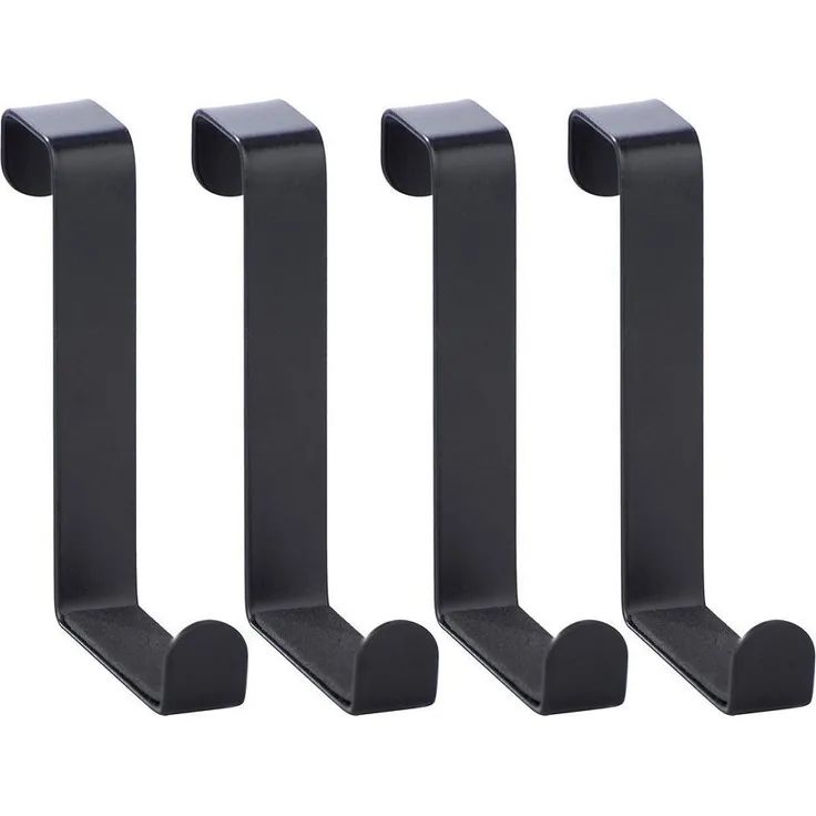 WENKO Türhaken, Türgarderobenhaken, 4er Pack