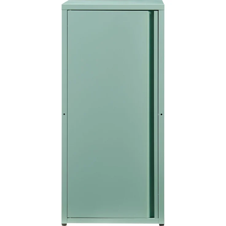 [en. casa] 'Burlöv' Metallschrank, Stahl, 88 x 40 x 35 cm, Mintgrün – Bild 5