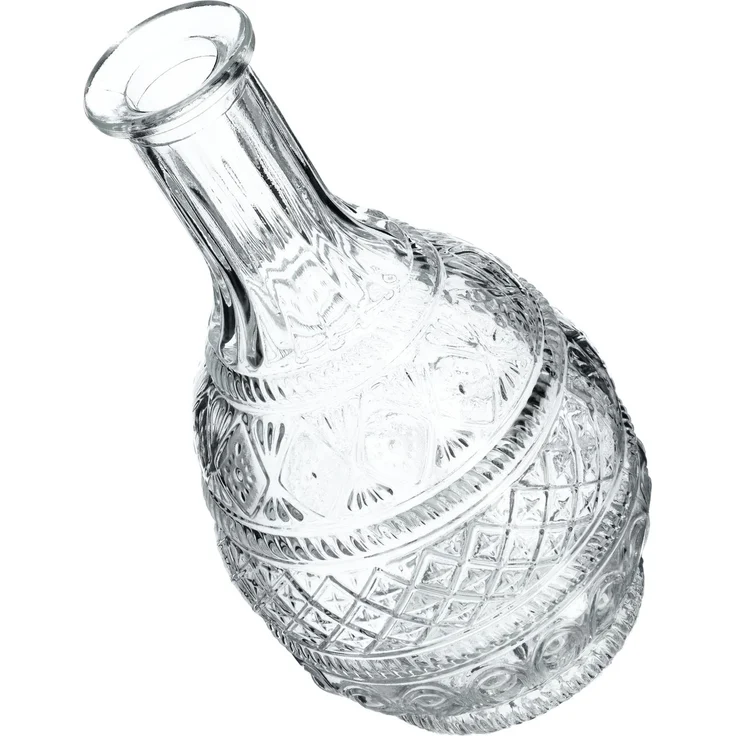 KADAX 2x Whisky-Alkohol-Dekanter Kristall 1L Glasflasche mit Korken – Bild 9
