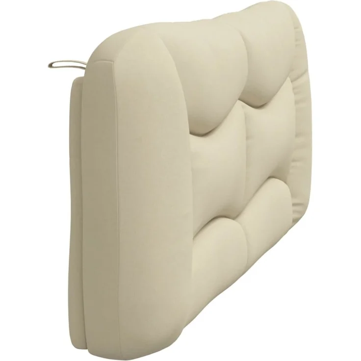 vidaXL Kopfteil-Kissen Creme 180 cm Stoff – Bild 8