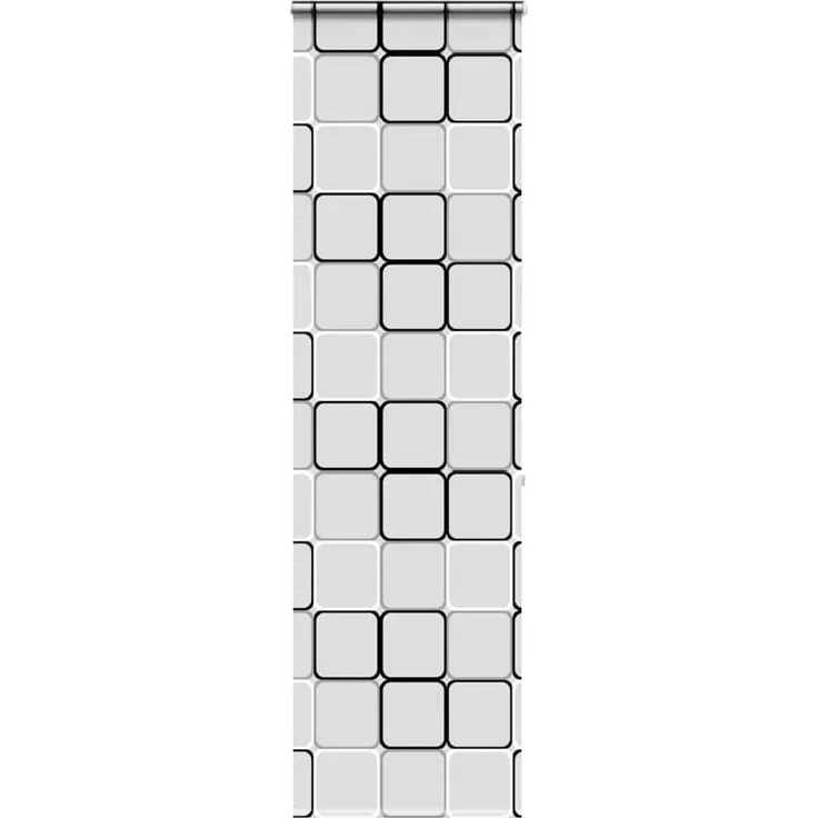 vidaXL Duschrollo mit Kassette 70x240 cm Stoffbreite 66 cm 4015042 – Bild 1