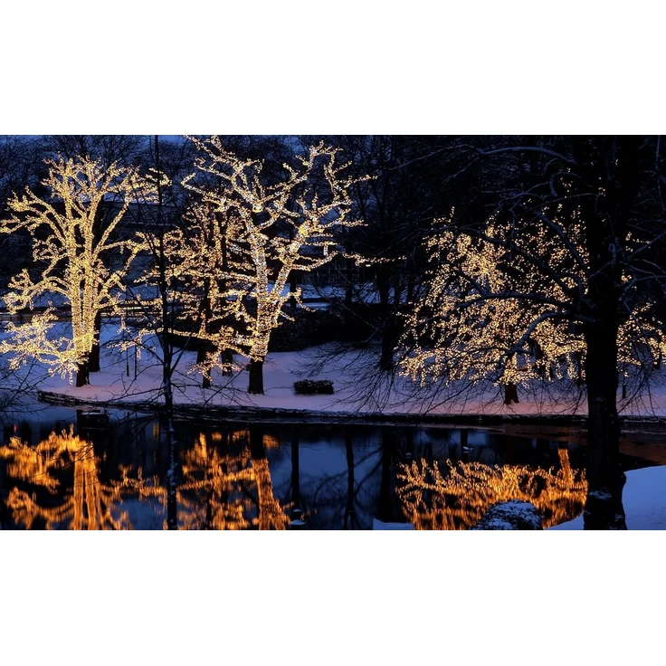System LED "LED-Lichterkette 5m" 50 LEDs warmweiß, IP44 – Bild 4