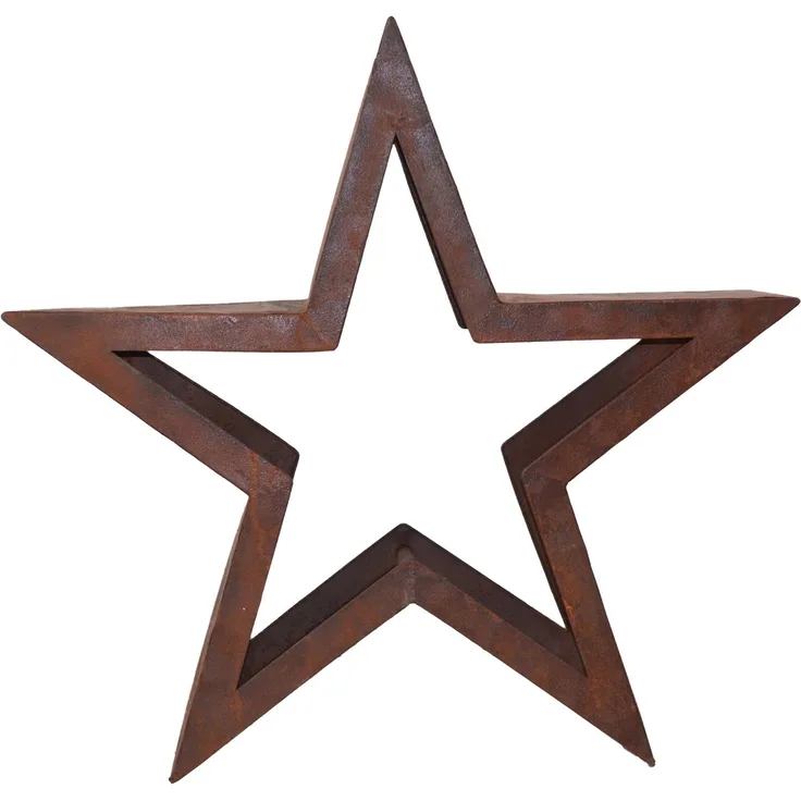 HOFMANN LIVING AND MORE Kaminholzregal Stern, Weihnachtsdeko aussen, BxTxH:106x26x101 cm