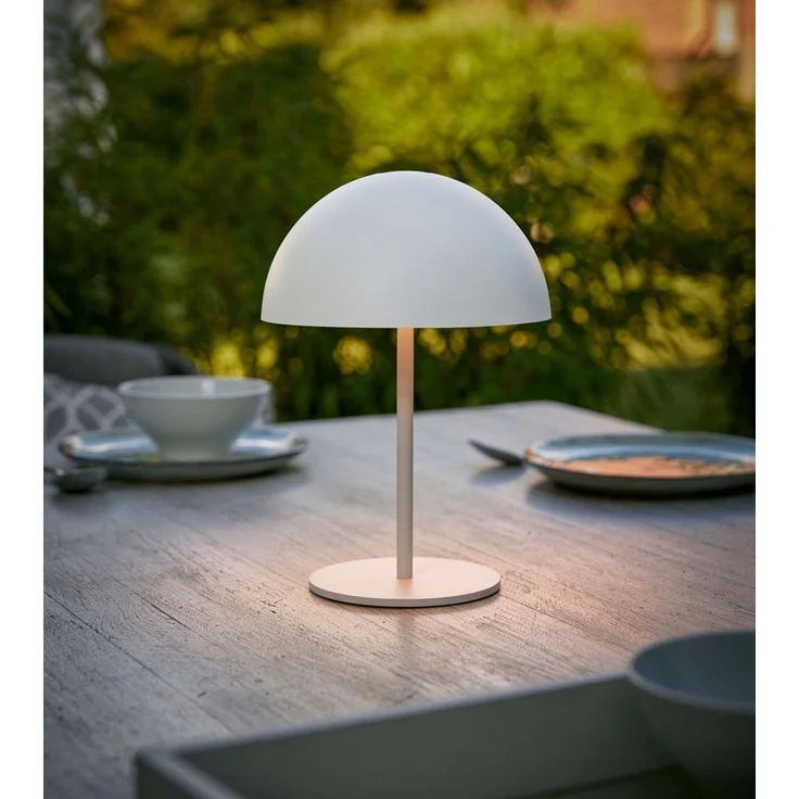 Northpoint LED Tischleuchte LED Metall Tischlampe Akku USB-C Touchschalter Outdoor – Bild 2