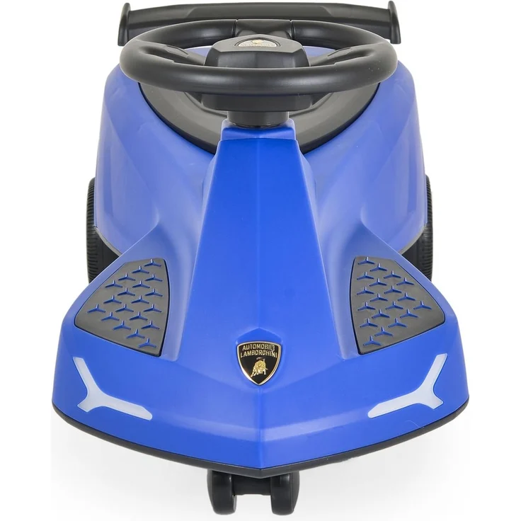 Moni Kinder Rutschfahrzeug Lamborghini Swing Car Musikfunktion Lichter bis 110kg blau – Bild 2