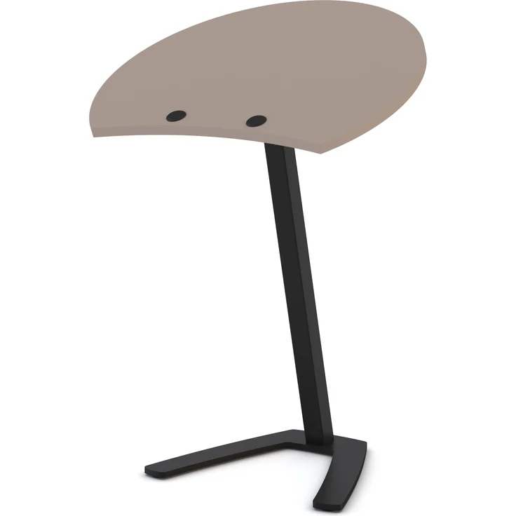 ASSMANN Laptoptisch Pontis Basalt 60x50x72cm Metall Holz Melaminoberfläche – Bild 7