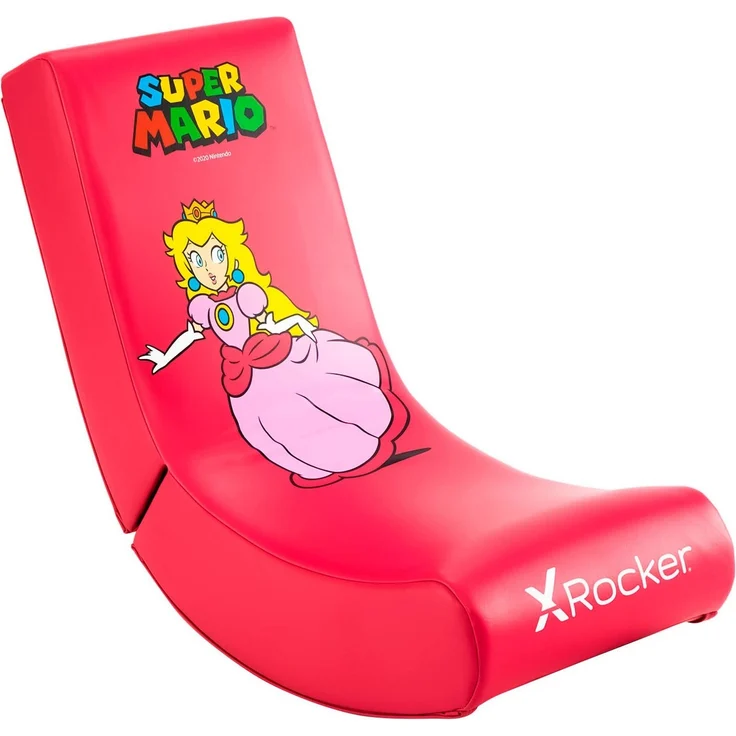 X Rocker Nintendo Super Mario™ Floor Rocker Gaming-Bodensessel im Peach Design für Kinder & – Bild 5