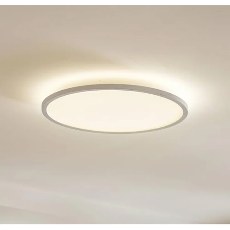 Lampenwelt Arcchio LED Deckenleuchte Brenda, dimmbar mit Leselampe, modern in Weiß, energiesparend, mit Fernbedienung – Bild 2
