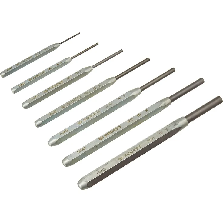 Facom Splinttreiber Handgriff 7-tlg Tasche – Bild 1