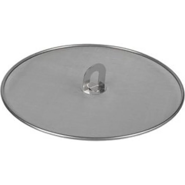 BURI Edelstahl Pfannenspritzschutz 33cm Spritzschutzdeckel Pfannen Spritzschutz – Bild 5