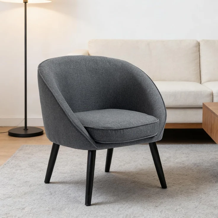 HOMCOM Esszimmerstuhl Esszimmerstuhl mit abnehmbarem Bezug – Bild 6