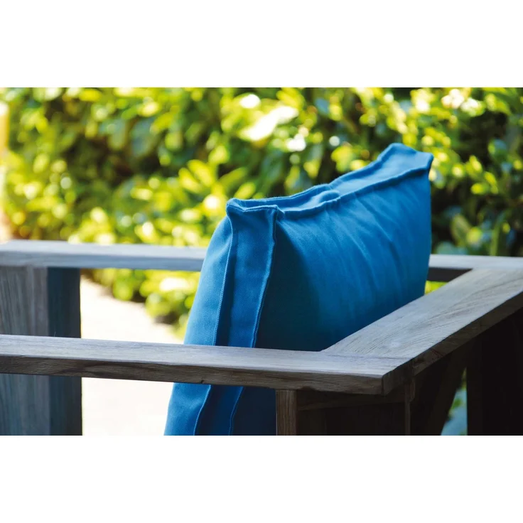 Auflage Batten für Gartensofa, gepolstert aus Polyacryl, modern, Weiß, inkl. Sitz- und Rückenkissen – Bild 2