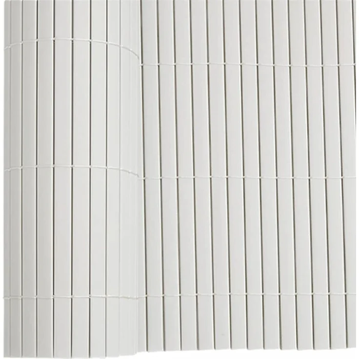 vidaXL Gartenzaun Doppelseitig Weiß 1,8x3 m PVC 42002618 – Bild 8