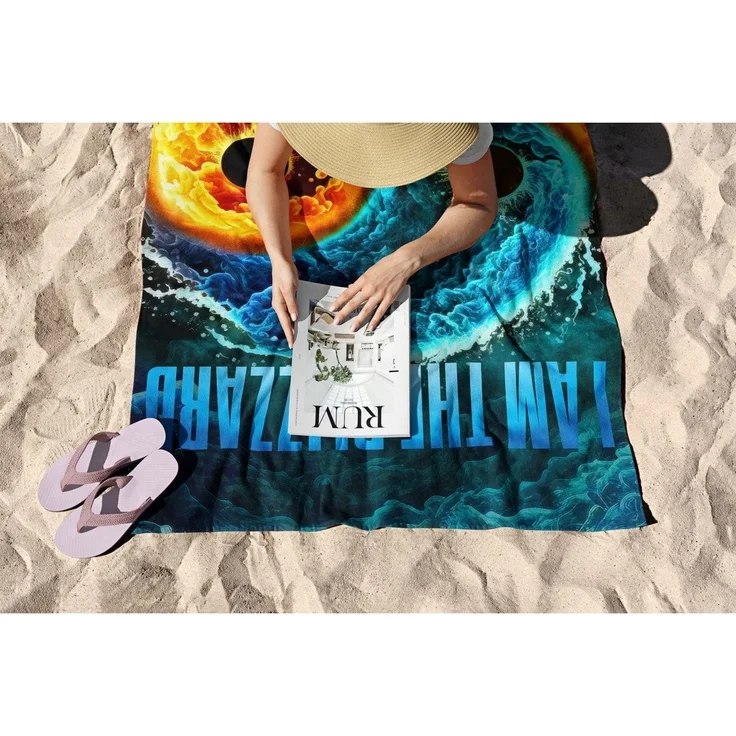 Mijolnir 'Heat Blizzard 90' Strandtuch, Mehrfarbig, 90 x 150 cm – Bild 6