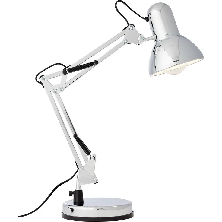 Brilliant Leuchten No. 92706-15 Tischleuchte Henry E27 chrom