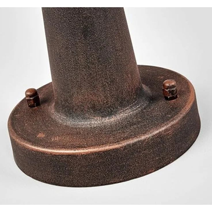 Lindby Außen-Stehlampe Lamina, Metall, Braun IP44, 1x15 W LED – Bild 6