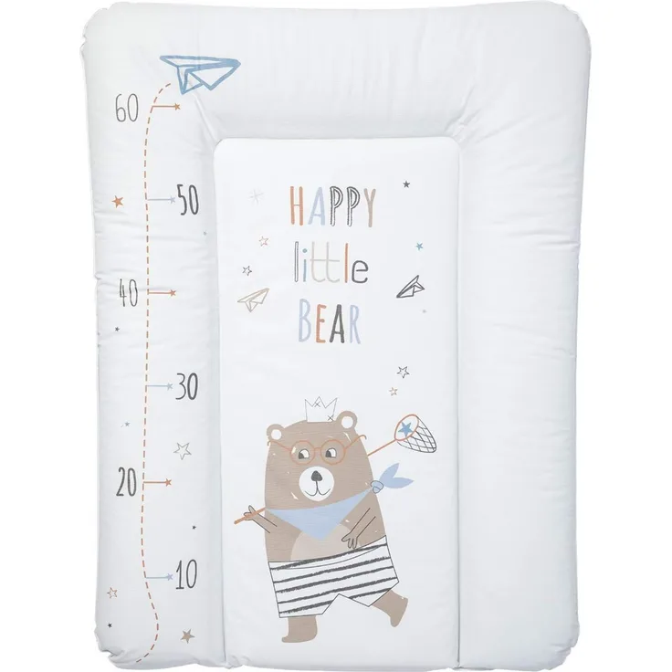 Babycalin Wesentliche Wickelauflage, 50x70 cm, Glücklicher Kleiner Bär Toise